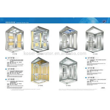 Passagierkabine Dekoration für Aufzug / Aufzug Kabine Design